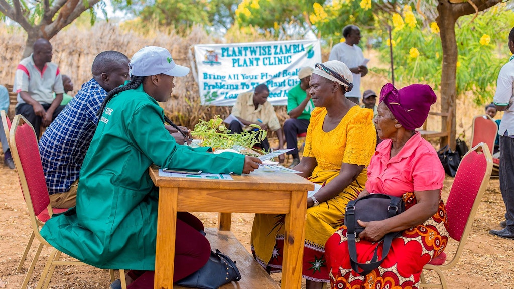 Chinyunyu Plant Clinic in Rufunsa district, Zambia