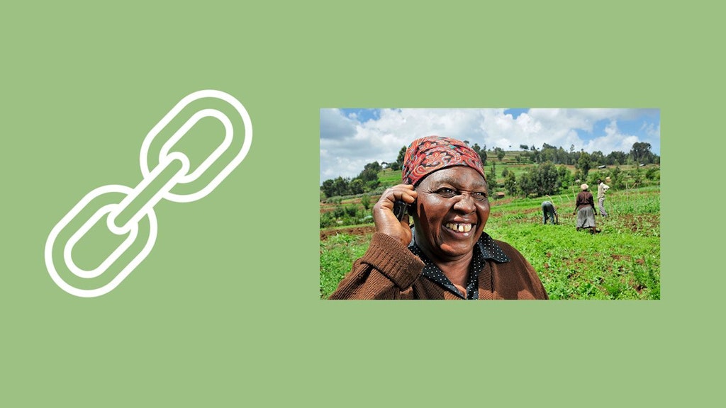 Mount Kenya region, Bioversity International/CIAT project to look at the impact of climate change on agriculture