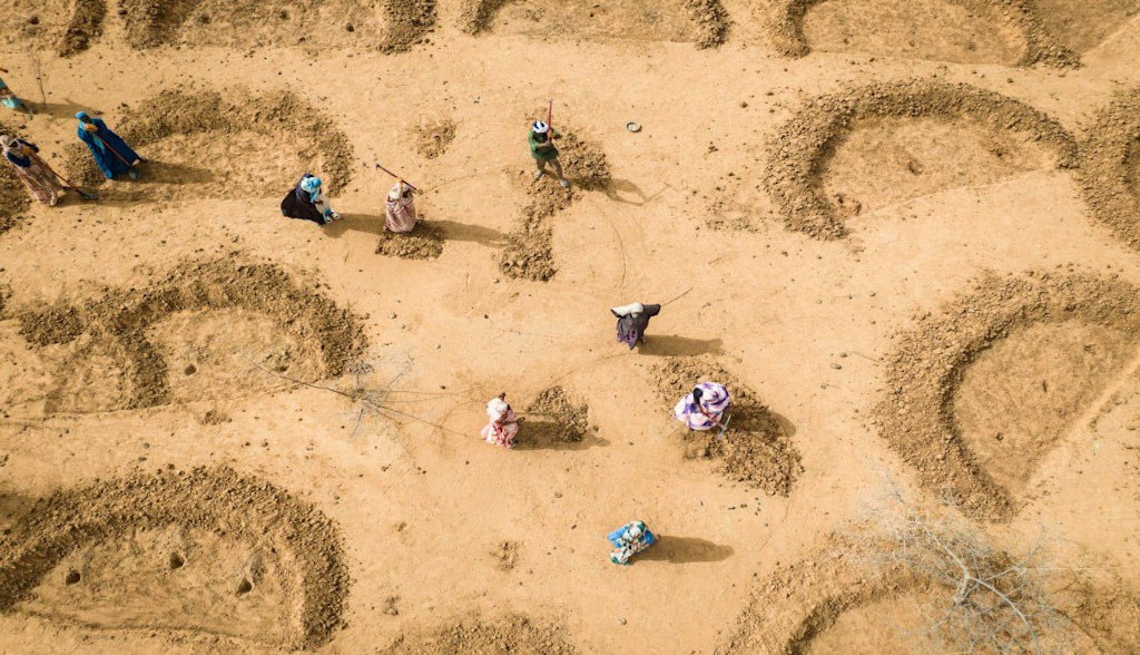 Demi-lunes en Mauritanie