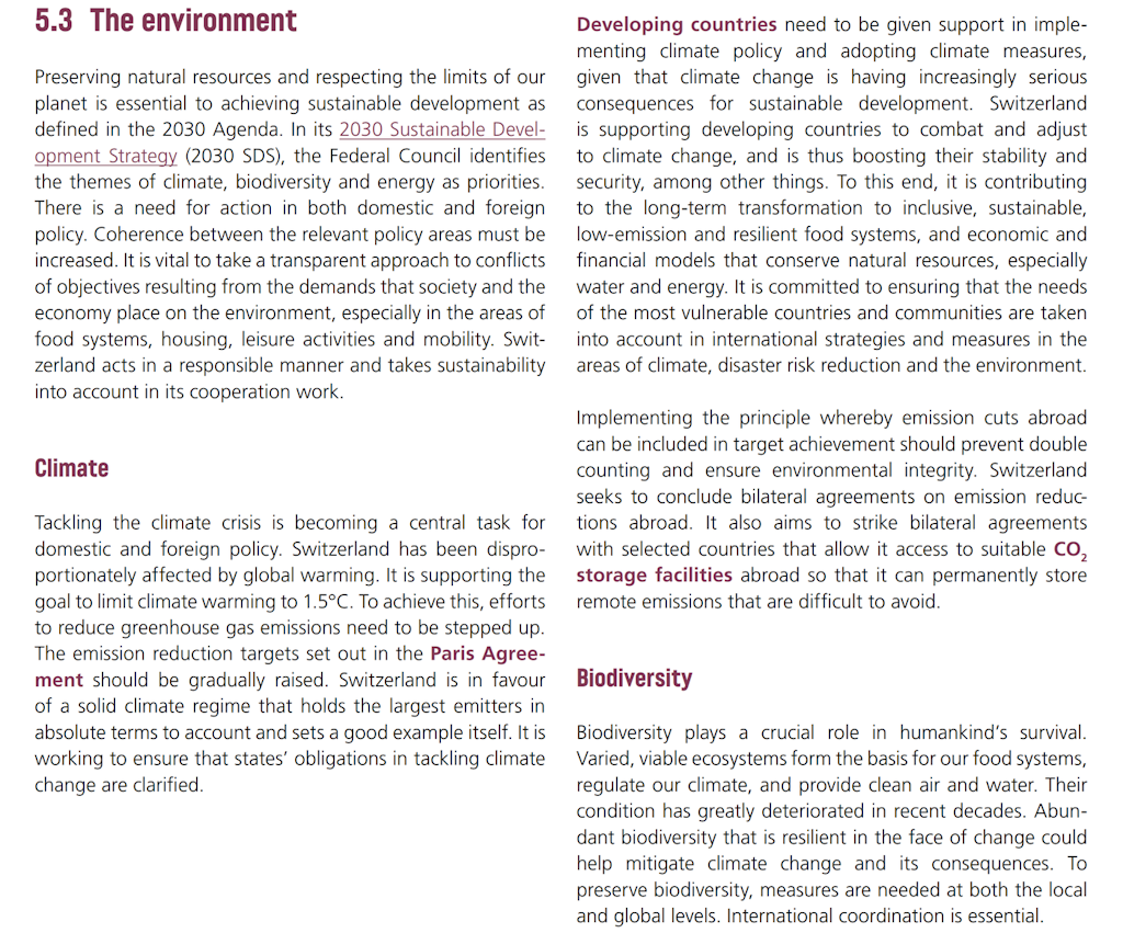 Swiss Foreign Policy Strategy, p.35