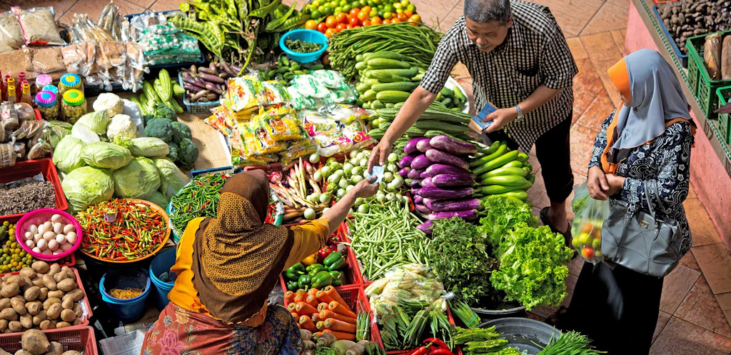 Vegetable market