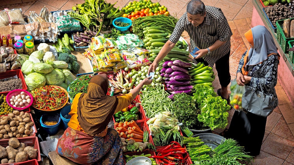 Vegetable market