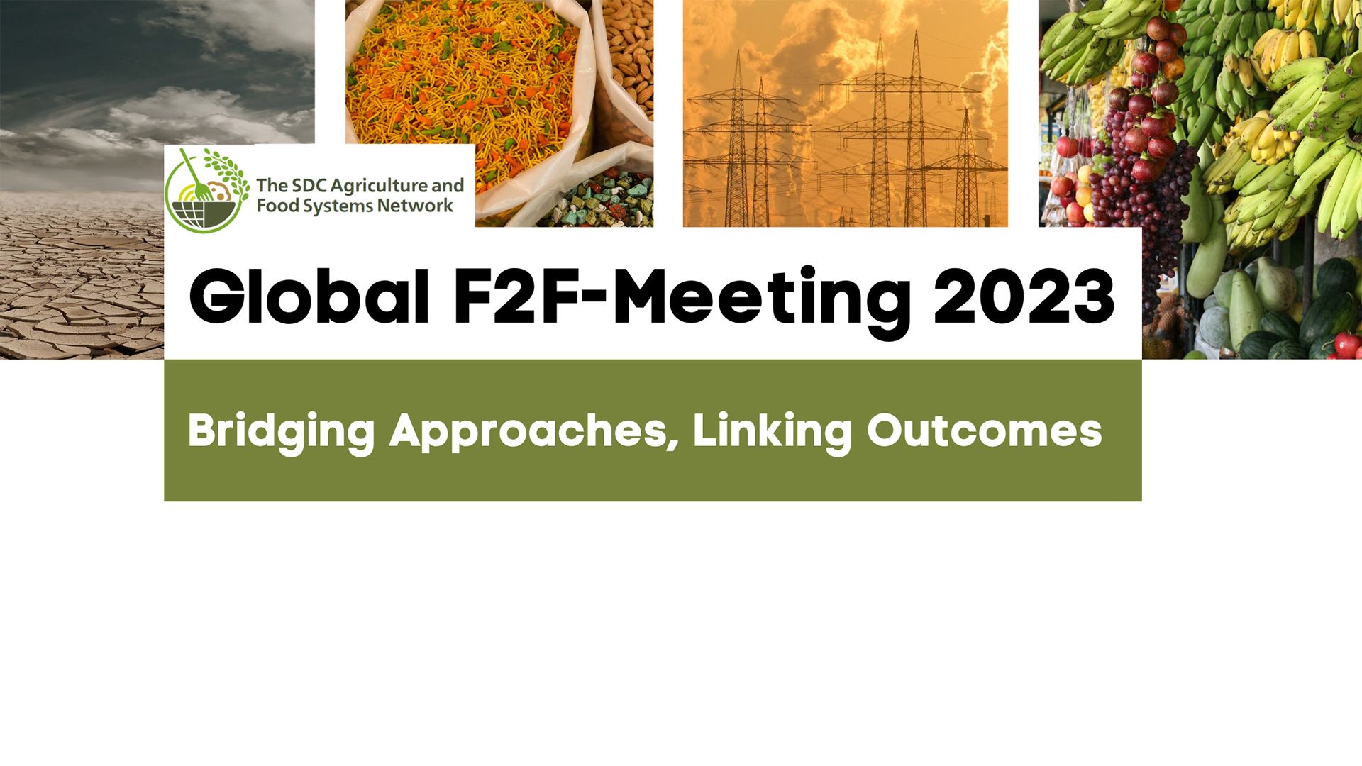 Global F2F Meeting 2023 - Bridging Approaches, Linking Outcomes